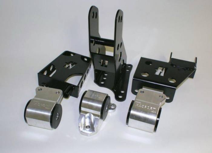 Hasport - 1992-1995 Honda Civic Hasport J-Series Engine Mount Kit - Solid