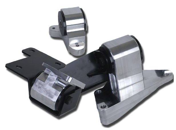 Hasport - RSX and 2002 - 2011 Honda Civic Si (Manual) Engine Mount kit for K-Series K20/K24 with RSX/EP3 Transmission and subframe - Race