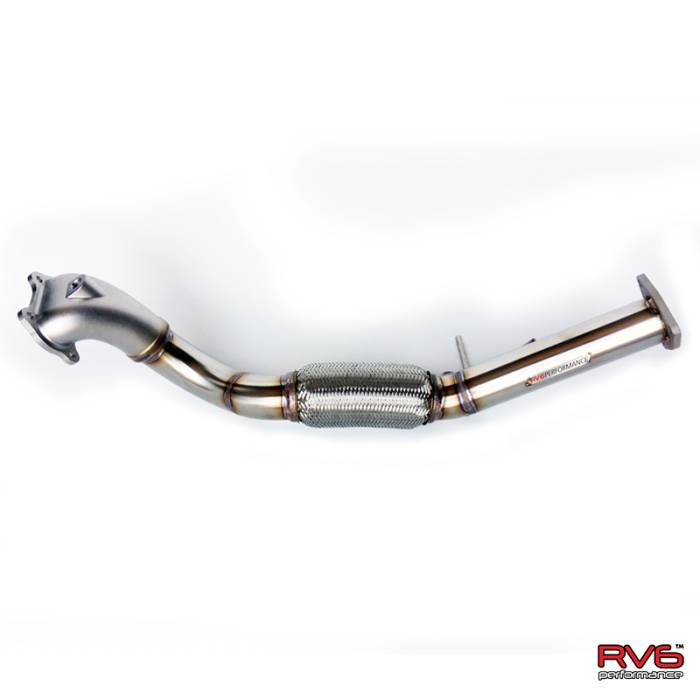 RV6 Performance - 2012-2015 Honda Civic Si RV6™ Bellmouth Catless Downpipe Kit