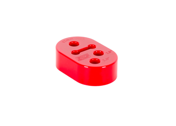 GrimmSpeed - GrimmSpeed Two Position Exhaust Hanger - 12mm, Polyurethane