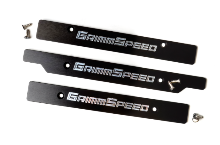 GrimmSpeed - 2003-2008 Subaru Forester GrimmSpeed Front License Plate Delete