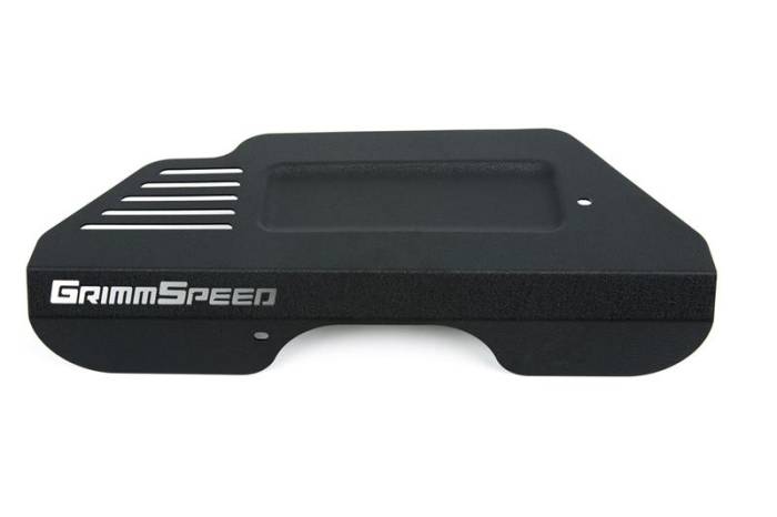 GrimmSpeed - 2013-2017 Subaru BRZ GrimmSpeed Pulley Cover w/ Tool Tray - Black