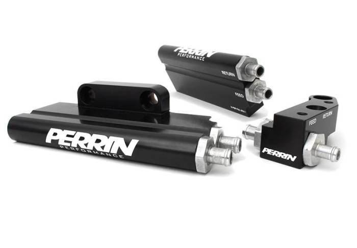 Perrin - 2008-2010 Subaru WRX Perrin Top Feed Fuel Rail