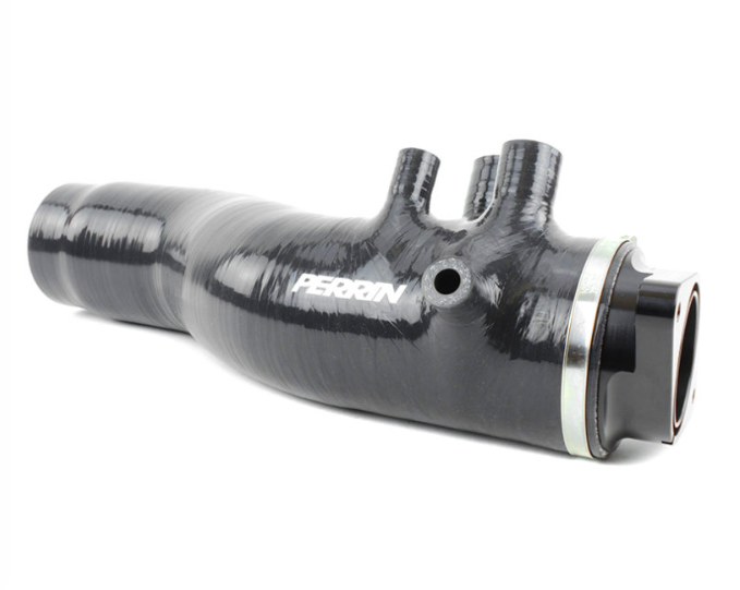 Perrin - 2015+ Subaru WRX Perrin 3in Turbo Inlet Hose w/ Nozzle - Black
