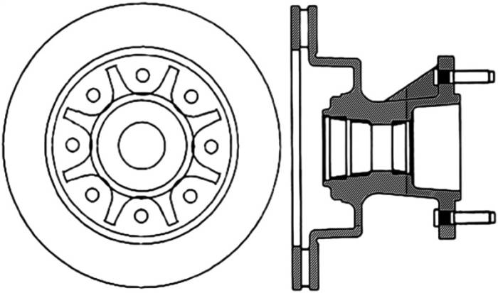 StopTech - Cryosport Slot Rotor 126.65109CSR