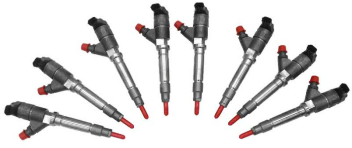 Exergy - Exergy 04.5-05 Chevy Duramax LLY New 60% Over Injector (Set of 8) E02 10207
