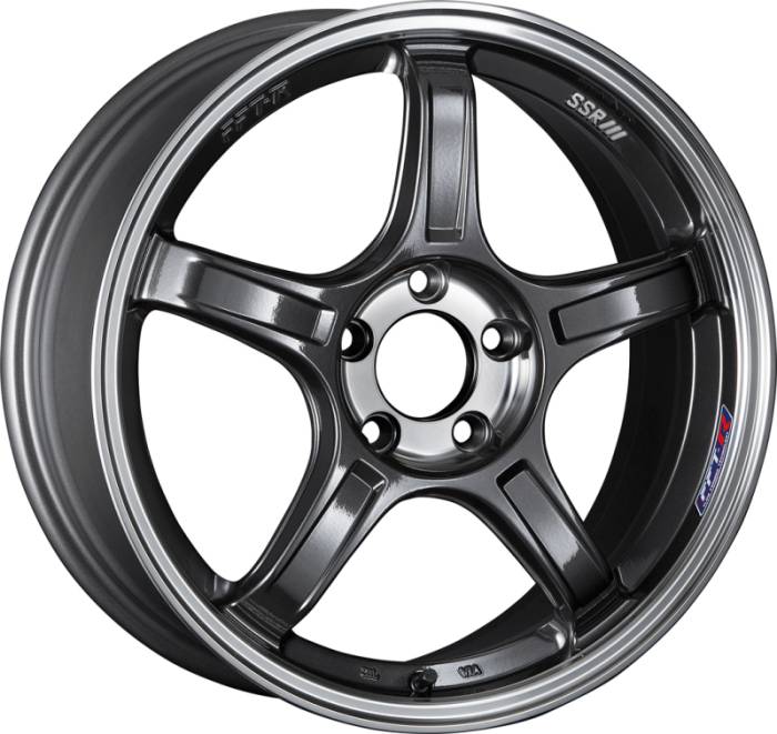 SSR - SSR GTX03 18x8.0 5x114.3 45mm Offset Black Graphite Wheel XC18800+4505GGM