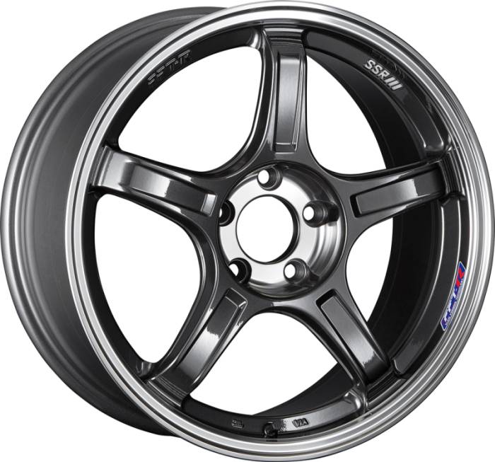 SSR - SSR GTX03 18x8.5 5x100 45mm Offset Black Graphite Wheel XC18850+4505CGM