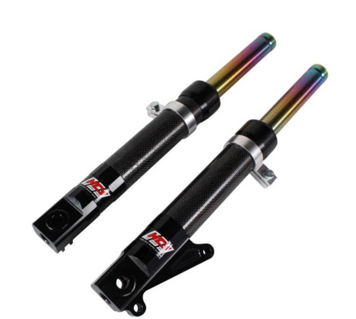 NCY - Honda Ruckus NCY Front Forks, DiscType - Carbon Fiber