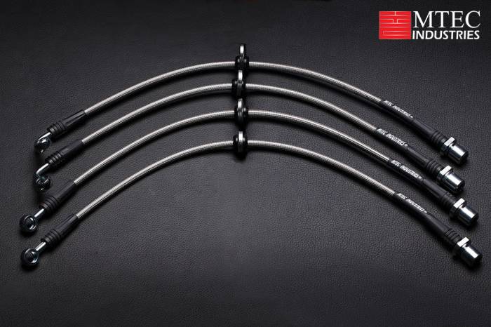 MTEC Industries - SCION FRS, SUBARU BRZ , TOYOTA GT 86 MTEC Brake Lines - CLEAR
