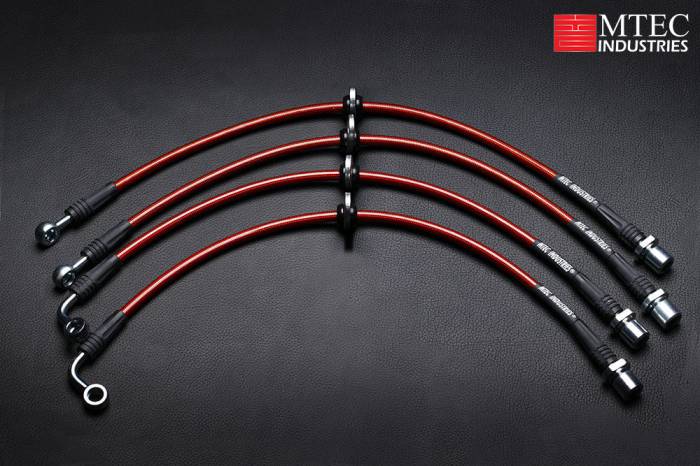 MTEC Industries - SCION FRS, SUBARU BRZ , TOYOTA GT 86 MTEC  Brake Lines - ORANGE