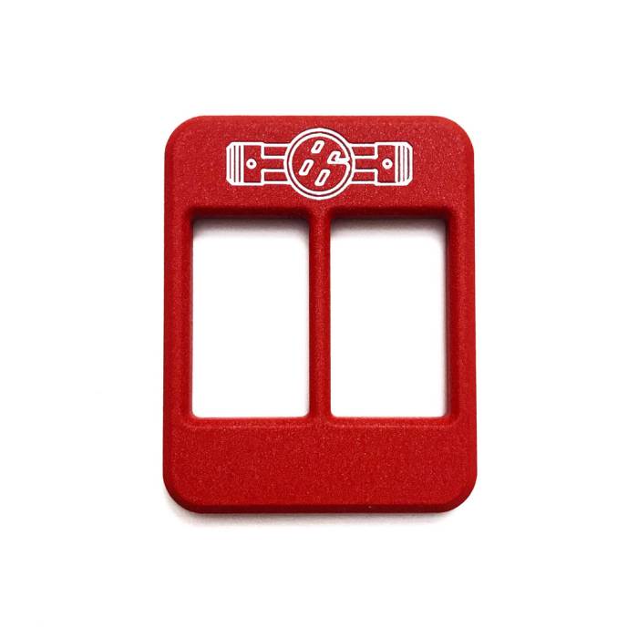 MTEC Industries - SCION: FRS 2013+, SUBARU: BRZ 2013+, TOYOTA: GT 86 2013+ MTEC 86 Piston Heater Plaque - RED