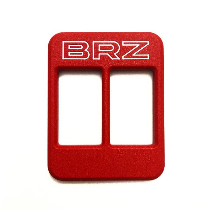 MTEC Industries - SCION: FRS 2013+, SUBARU: BRZ 2013+, TOYOTA: GT 86 2013+ MTEC BRZ Heater Plaque - RED