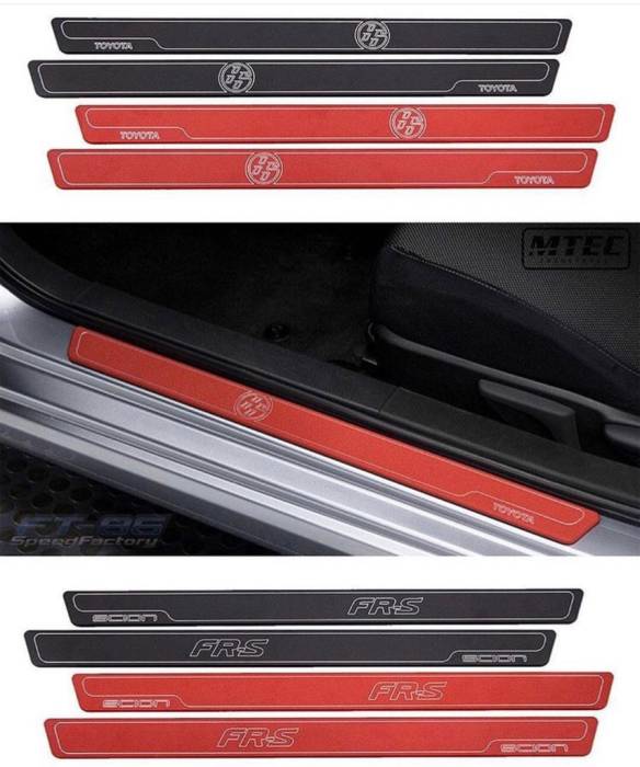 MTEC Industries - SCION: FRS 2013+, SUBARU: BRZ 2013+, TOYOTA: GT 86 2013+ MTEC 86 Door Sill - BLACK
