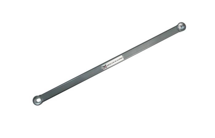 Megan Racing - 2013+ Acura ILX and 2012 - 2015 Honda Civic Sedan Only Megan Strut Bar Front Lower Gunmetal (EXC SI model) 37x2x2 2lbs