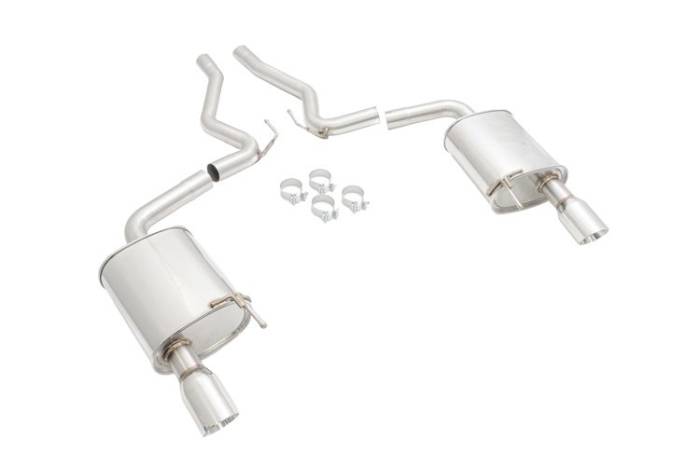 Megan Racing - 2015 - 2019 Ford Mustang 2.3L Turbo (EXC V6 & V8) Megan Cat-Back Exhaust System 49 x 20 x13 -58 LBS
