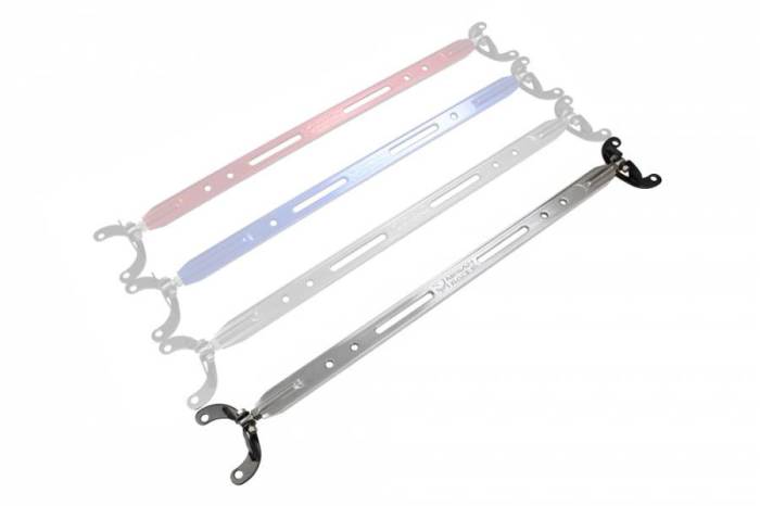 Megan Racing - 1990 - 2001 Acura Integra and 1988 - 2000 Honda Civic Megan Strut Bar Rear Up Polish 6LB 46x8x5