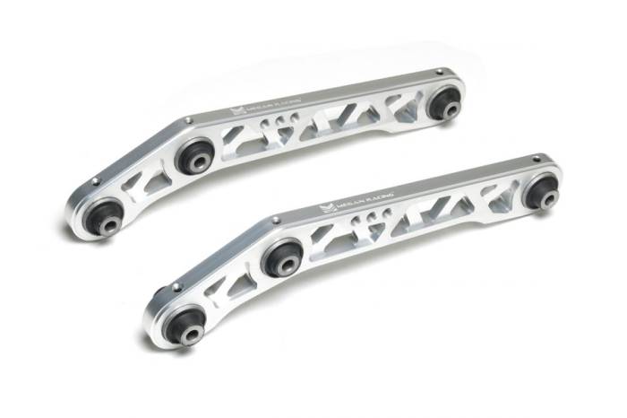 Megan Racing - 1992 - 1995 Honda Civic Megan EG Rear Lower Control Arm (Harden Rubber Aluminum) 20x7x3  6LBs