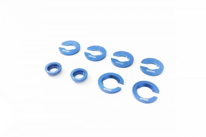 Megan Racing - 1998 - 2005 Lexus GS300,400 / 2001 - 2005 IS300 / 2001 - 2010 SC430 Megan Chaser Sub Frame Bushing Collars Rear 8pcs 13x7x3 2lbs