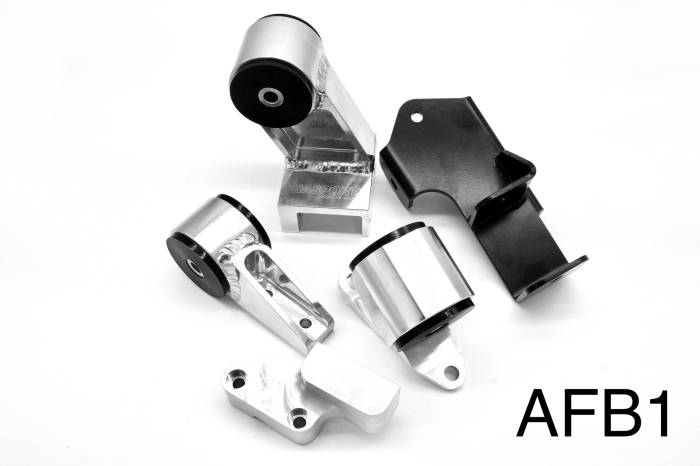 Hasport - 1984 - 1987 Honda Civic/CRX B-Series Swap Mount Kit w/ cable transmission - Most Extreme