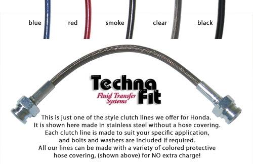 Technafit - 1992 - 1994 HONDA PRELUDE Clutch Lines - Blue