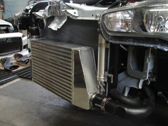 Ultimate Racing - 2009+ Mitsubishi Ralliart Front Mount Intercooler