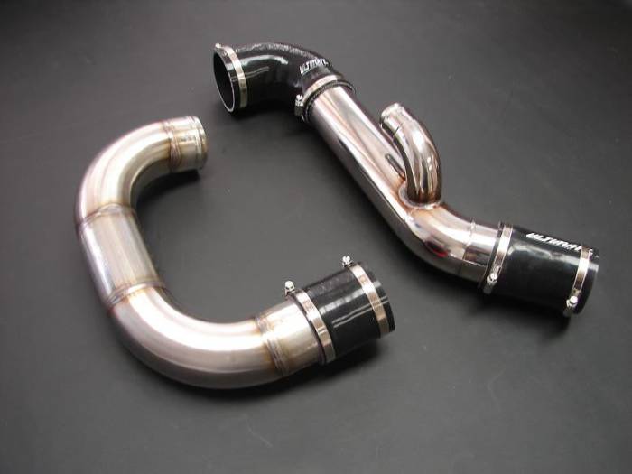 Ultimate Racing - 2009+ Mitsubishi Ralliart Lower Intercooler Pipe Kit
