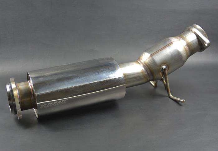 Ultimate Racing - 2007-2014 Mazda Speed 3 Ultimate Racing Resonated & Metal High Flow Cat Test Pipe