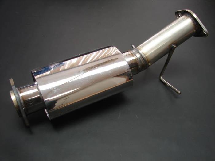 Ultimate Racing - 2007-2014 Mazda Speed 3 Ultimate Racing Resonated Test Pipe