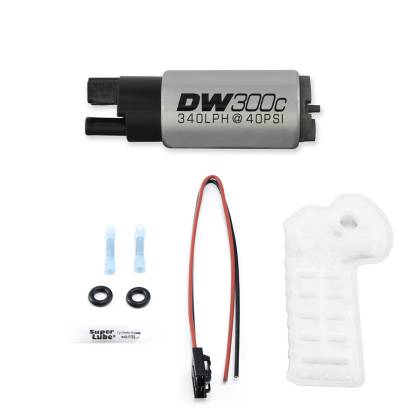 Deatsch Werks - 2017-2020 Honda Civic Type R DeatschWerks 340lph DW300C Compact Fuel Pump (w/o Mounting Clips)