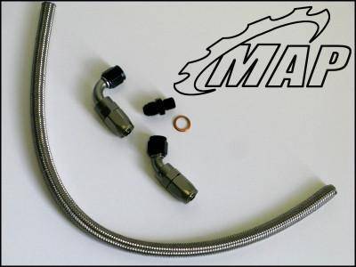 MAPerformance - MAPerformance Fuel Feed Line / Braided Stainless Hose