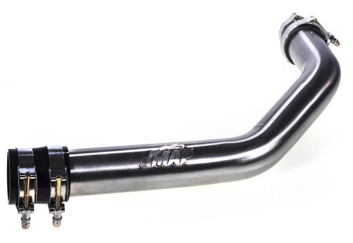 MAPerformance - 2008-2015 Mitsubishi Evo X MAPerformance Rear Upper Intercooler Pipe - Brushed