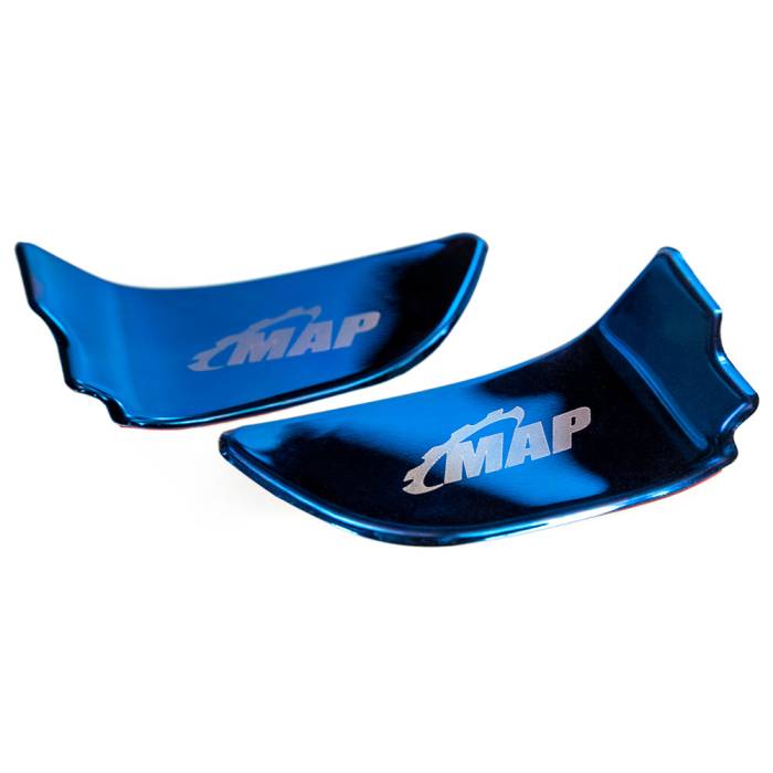 MAPerformance - 2015-2021 Subaru WRX/STI MAPerformance Interior Door Handle Inserts - Blue