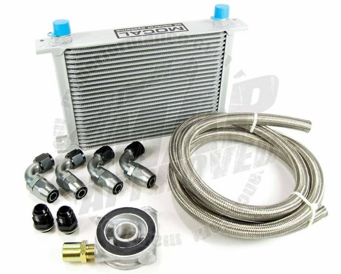 MAPerformance - 2002-2007 Subaru WRX/STI MAPerformance SS Oil Cooler Kit with Thermostat JDM Version
