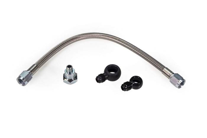 MAPerformance - MAPerformance MIVEC Oil Feed Line for 2.4L Evo 9 Conversion - Black