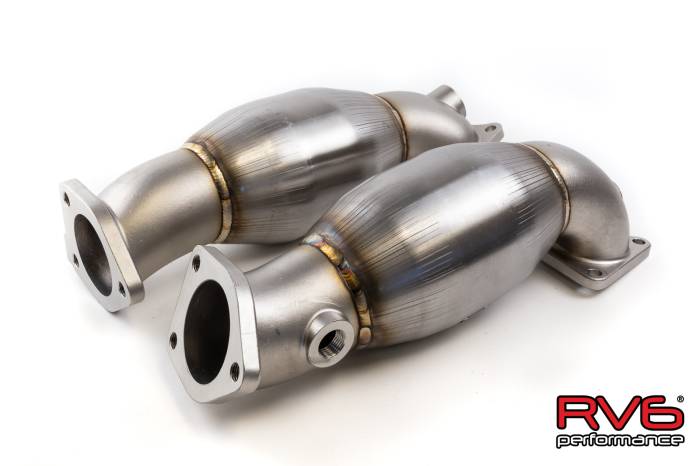 RV6 Performance - 2007-2009 Acura MDX RV6 Performance GEN 2 HFPCs (High Flow Precats) Kit