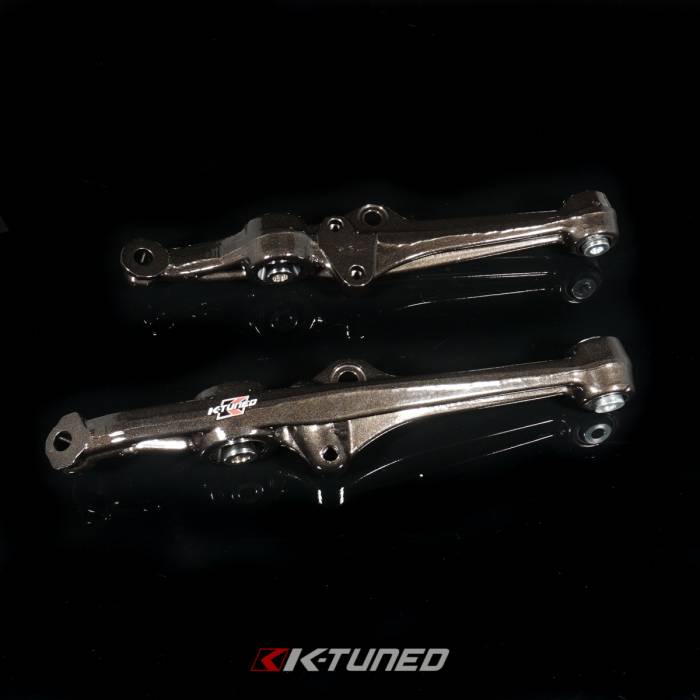 K-Tuned - 1989-1991 Honda Civic EF and 1988-1991 Honda CRX K-Tuned Front Lower Control Arms - Spherical Bushing