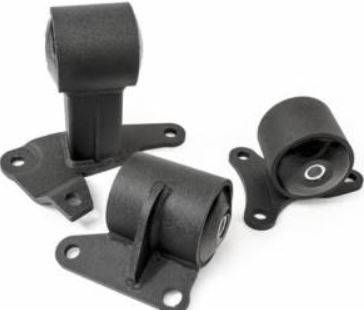 Innovative Mounts - 1992-1996 Honda Prelude Innovative F-Series/H-Series Steel Mounts 95A Dark Red Bushings