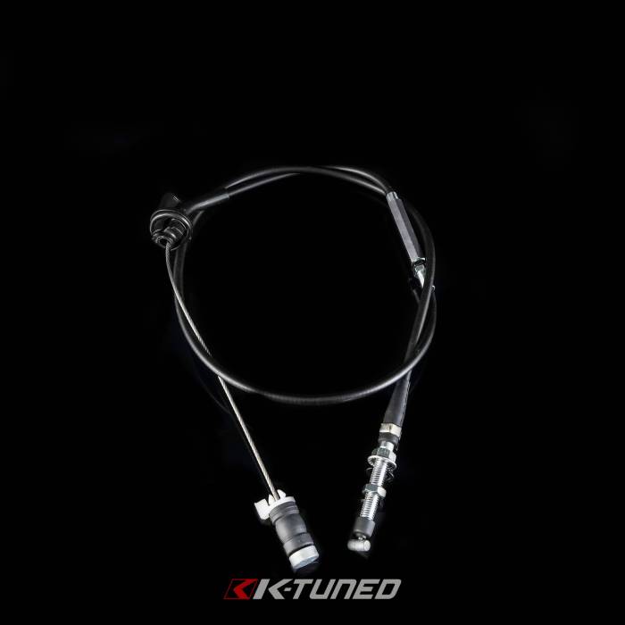 K-Tuned - 1988-2005 Honda Civic, 1990-2001 Acura Integra,  and 2002-2006 Acura RSX K-Tuned RHD Throttle Cable - 1450mm