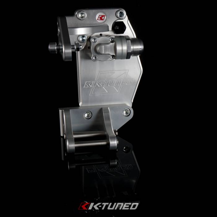 K-Tuned - K-Tuned K-Series Water Plate w/Alternator Brackets and Fittings - New Water Plate, D/B-Series Alternator Brackets, Fittings