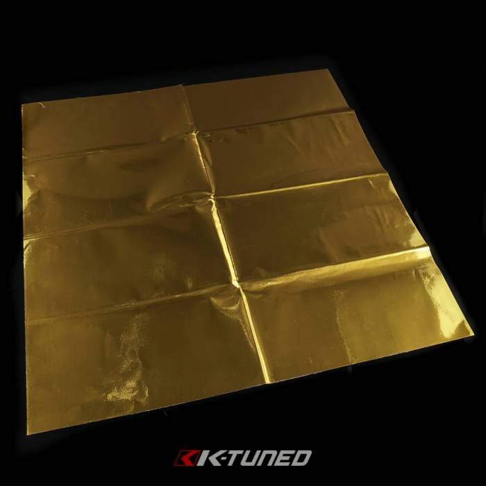 K-Tuned - K-Tuned High Heat Relfective Gold Tape Sheet - 20" x 20"