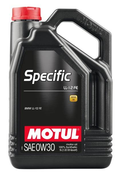 Motul - Motul SPECIFIC LL-12 FE 0W30 - 5L - Synthetic Engine Oil (Box of 4) 107302