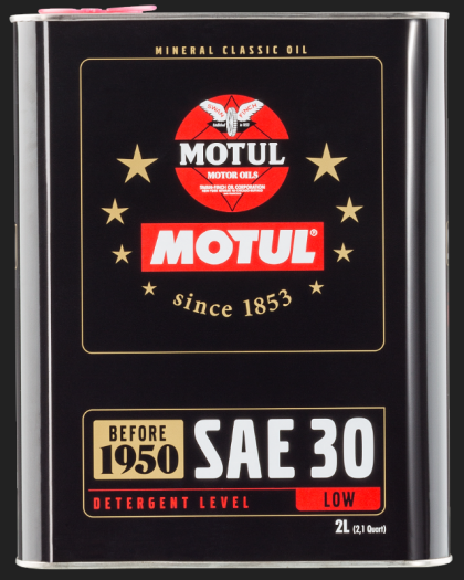 Motul - Motul Classic SAE 30 Oil - 2L - Single 104509-1