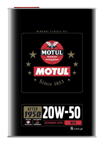 Motul - Motul 20W50 Classic Performance Oil - 5L - (Box of 4) 110622