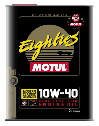 Motul - Motul 10W40 Classic Eighties Oil - 2L - (Box of 10) 110619