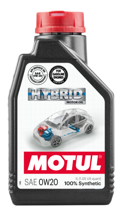 Motul - Motul 1L Hybrid Synthetic Motor Oil - 0W20 - (Box of 12) 107141