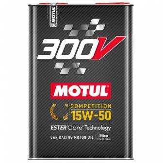 Motul - Motul 5L 300V Competition 15W50 - (Box of 4) 110861