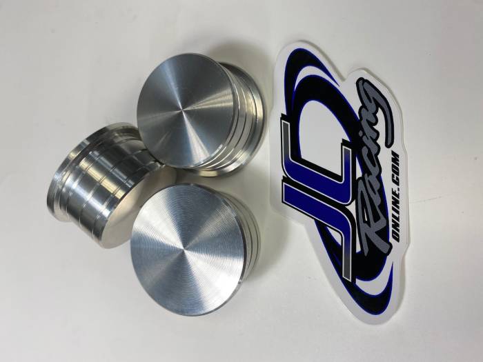JC Racing - 2006-2014 Honda TRX450R/ER JC Racing Billet Aluminum Resonator Plug - Hardcoated Black