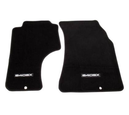 NRG Innovations - 1989-1998 Nissan 240sx NRG Innovations Floor Mats -  w/ "240SX" Logo (2 pieces)