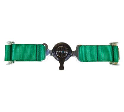 NRG Innovations - NRG Innovations 4 Point Seat Belt Harness / Cam Lock- Green